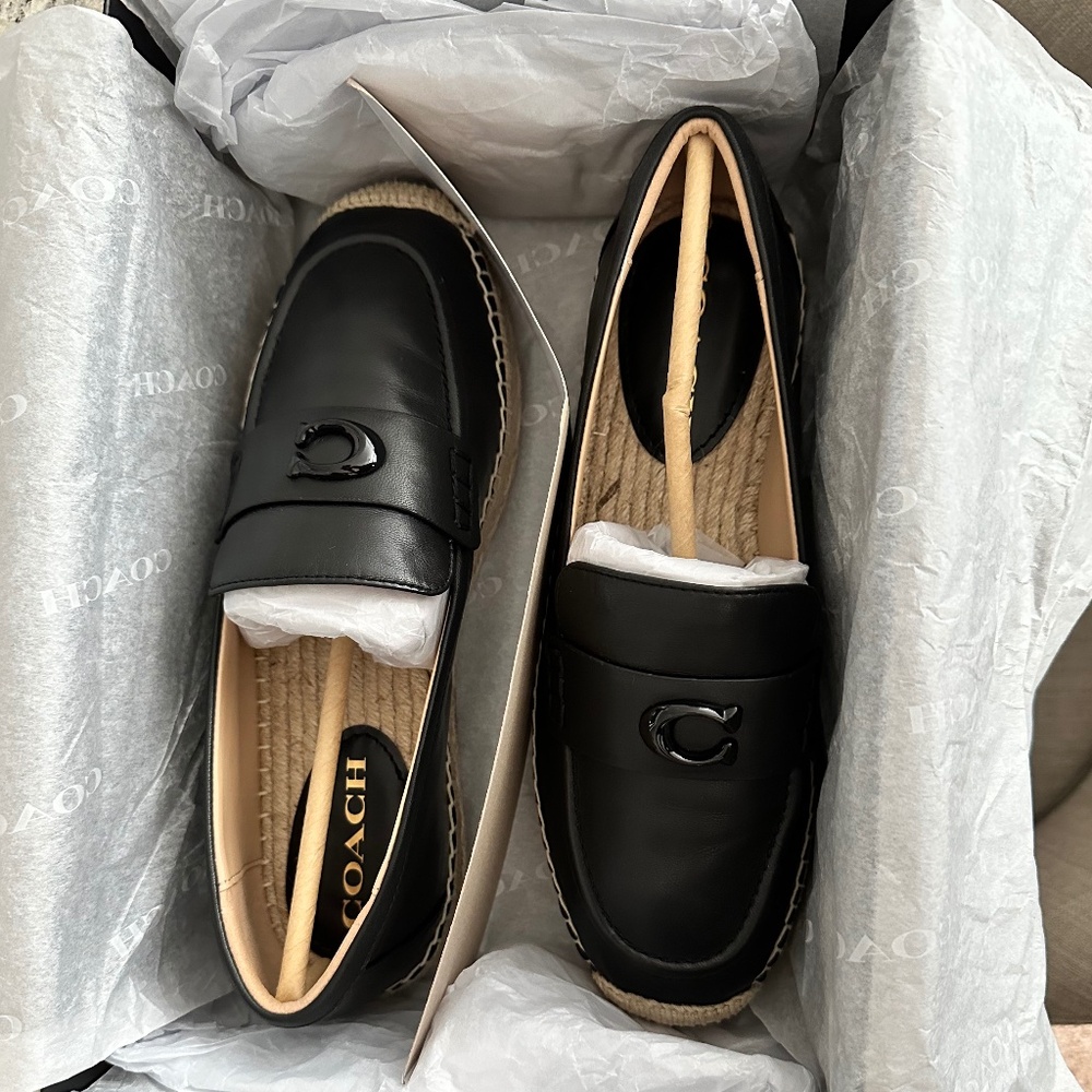 Coach Camilla Espadrilles (Almost New)